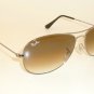 New RAY BAN Sunglasses COCKPIT Gunmetal RB 3362 004/51 Brown Gradient Lens 59mm