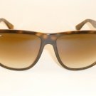 New RAY BAN Sunglasses Brown Frame  RB 4147 710/51  Glass Gradient  Brown Lenses