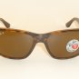 New  RAY BAN  Sunglasses  Tortoise Frame  RB 4181 710/83  Polarized Brown Lenses