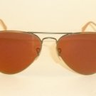 New RAY BAN Aviator Sunglasses Bronze Frame RB 3025 167/2K Red Mirror Lens  55mm