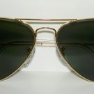 New RAY BAN  Sunglasses  AVIATOR Large Metal II  Gold Frame  RB 3026 L2846  62mm