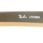 New RAY BAN Sunglasses Liteforce Brown Frame RB 4215 6127/83 Polarized Lenses