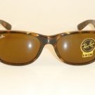 New RAY BAN Sunglasses Brown WAYFARER  RB 2132 710  B-15 Glass Brown Lenses 52mm