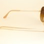 New RAY BAN Aviator Sunglasses Matte Gold RB 3025 112/85 Gradient Brown 58mm