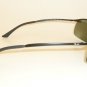 New RAY BAN Sunglasses TOP BAR Black Frame RB 3183 006/71 Green Lenses