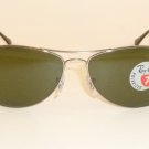 New RAY BAN  Sunglasses COCKPIT Gunmetal Frame  RB 3362 004/58  Polarized Lenses