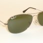 New RAY BAN Sunglasses COCKPIT Gunmetal Frame RB 3362 004/58 Polarized Lenses