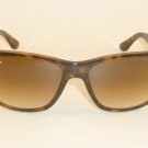 New  RAY BAN  Sunglasses  Havana Frame  RB 4181 710/51  Gradient Brown Lenses