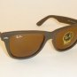 New RAY BAN Original WAYFARER Sunglasses  RB 2140 889 Matte Chocolate Frame 54mm