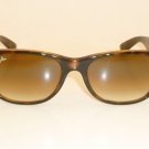 New RAY BAN Sunglasses Brown WAYFARER  RB 2132 710/51  Glass Gradient Brown 52mm