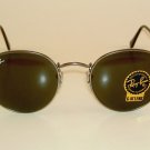 New RAY BAN Sunglasses ROUND METAL Matte Gunmetal  RB 3447 029  G-15 Lenses 50mm