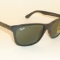 New RAY BAN Sunglasses Black Frame RB 4181 601 G-15 Glass Lenses