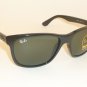 New RAY BAN Sunglasses Black Frame RB 4181 601 G-15 Glass Lenses