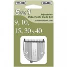 Wahl 5 in 1 Adjustable Detachable Blade Set, Fine