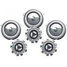 Generic Replacement Heads fit Norelco Philips HQ6 Quadra Action Shavers