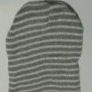 Ladies grey very warm toboggan skull cap benie