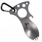 Eat'N Tool - silver B.O.B SHTF SURVIVAL PREPPER GEAR keychain