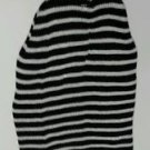 Ladies black very warm toboggan skull cap Beanie