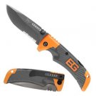Gerber Bear Grylls 30-000386 Survival Series Scout Folding Drop Point Knife NEW