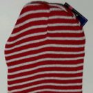 Ladies Red very warm toboggan skull cap benie