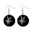 Fairy on Cloud Dangle Earrings Jewelry 1 inch Buttons 12211197