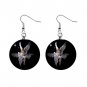 Fairy on Cloud Dangle Earrings Jewelry 1 inch Buttons 12211197