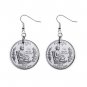 Alabama State Quarter Dangle Earrings Jewelry 1 inch Buttons 12302753