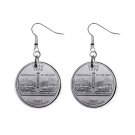 Utah State Quarter Dangle Earrings Jewelry 1 inch Buttons12302757