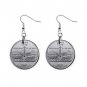 Utah State Quarter Dangle Earrings Jewelry 1 inch Buttons12302757