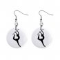 Baton Twirler #1 Dangle Earrings Jewelry 1 inch Buttons 12247245