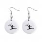 Baton Twirler #2 Dangle Earrings Jewelry 1 inch Buttons 12247246