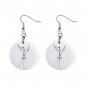 Fencing Dangle Earrings Jewelry 1 inch Buttons 12247253