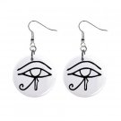 Eye of Horus Dangle Earrings Jewelry 1 inch Buttons 12247275