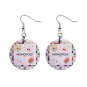 Monopoly Board Game Dangle Earrings Jewelry 1 inch Buttons 12305908