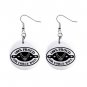 Proud Air Force Wife Dangle Earrings Jewelry 1 inch Buttons 12305923