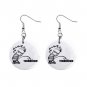 Pee On Terrorism Dangle Earrings Jewelry 1 inch Buttons 12305979