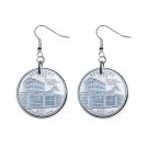 Kentucky State Quarter Dangle Earrings Jewelry 1 inch Buttons 12302541