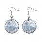 Kentucky State Quarter Dangle Earrings Jewelry 1 inch Buttons 12302541