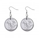 Michigan State Quarter Dangle Earrings Jewelry 1 inch Buttons 12302537