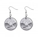 Missouri State Quarter Dangle Earrings Jewelry 1 inch Buttons 12302532
