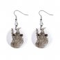 Wizard Mystic Dangle Earrings Jewelry 1 inch Buttons12334743