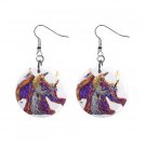 Wizard Mystic Dangle Earrings Jewelry 1 inch Buttons12334740