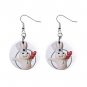 Pillsbury Doughboy #1 Dangle Earrings Jewelry 1 inch Buttons 12320043