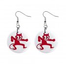 Little Imp Devil Dangle Earrings Jewelry 1 inch Buttons 12320053