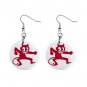 Little Imp Devil Dangle Earrings Jewelry 1 inch Buttons 12320053