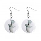 Pillsbury Doughboy #2 Dangle Earrings Jewelry 1 inch Buttons 12320082