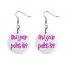 And your point is? Dangle Earrings Jewelry 1 inch Buttons 12116681