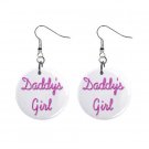 Daddy's Girl Dangle Earrings Jewelry 1 inch Buttons 12116684