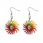 Hot Peppers Dangle Earrings Jewelry 1 inch Buttons 12322870