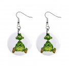 Cartoon Turtle Dangle Earrings Jewelry 1 inch Buttons 12479608